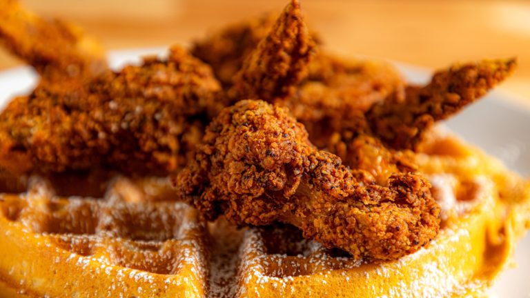 The Fried Chicken Waffle Cone Fast Food Chain Available in Just 15 US States