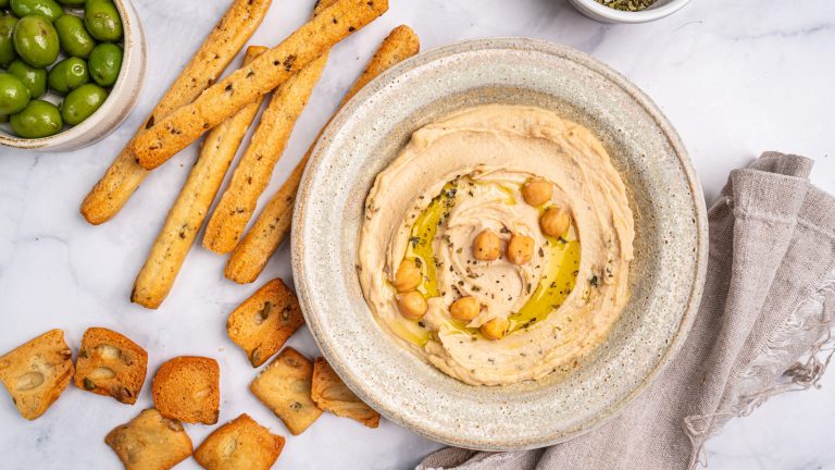 The Starchy Side Dish That Gets a Delicious Boost from Hummus
