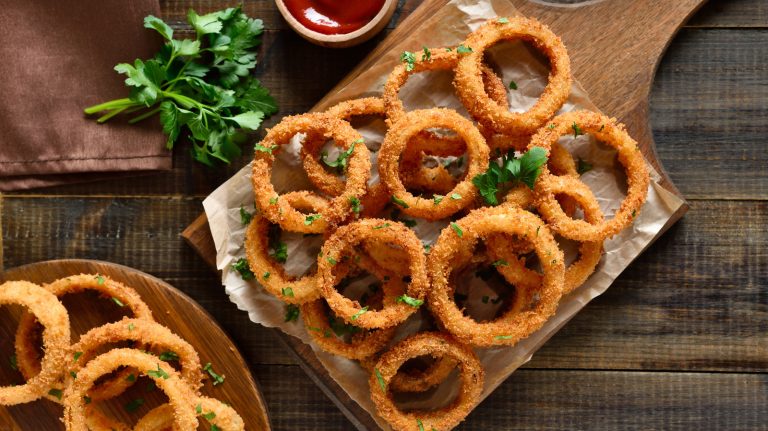 The Ultimate Beer and Flour Blend for Ultra-Crispy Onion Rings
