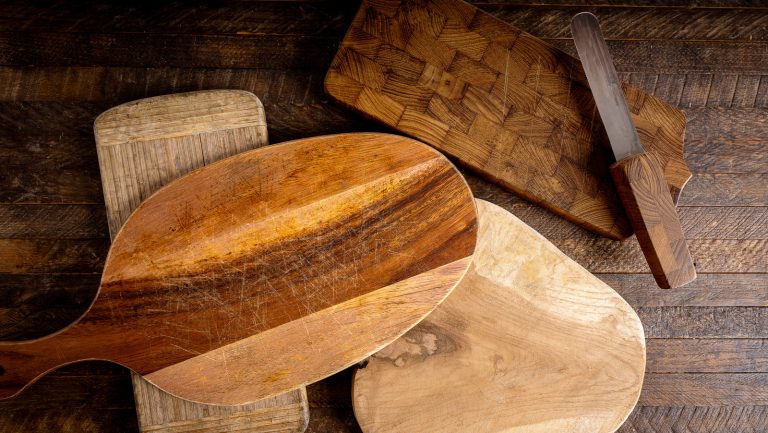 The Versatile Dollar Store Find Ideal for Organizing Cutting Boards
