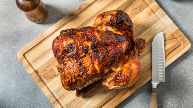 Deboning a Rotisserie Chicken Using Only a Plastic Bag