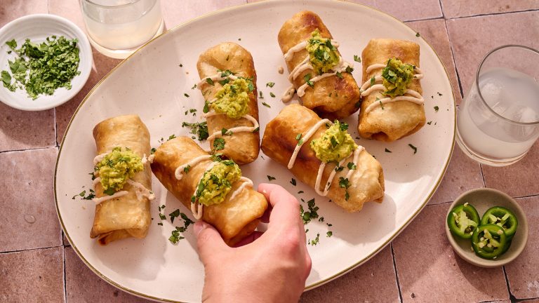 This Chicken Chimichanga Recipe Makes the Ultimate Party Appetizer