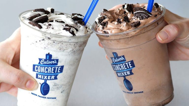 What Ingredients Make Up Culver's Concrete Mixer?