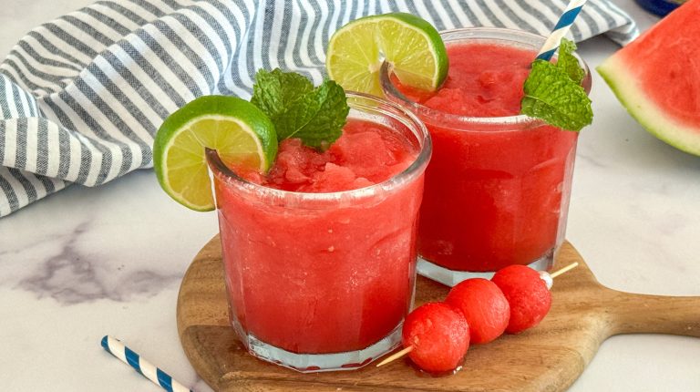 Try Our Refreshing and Light Watermelon Lime Slushie Recipe