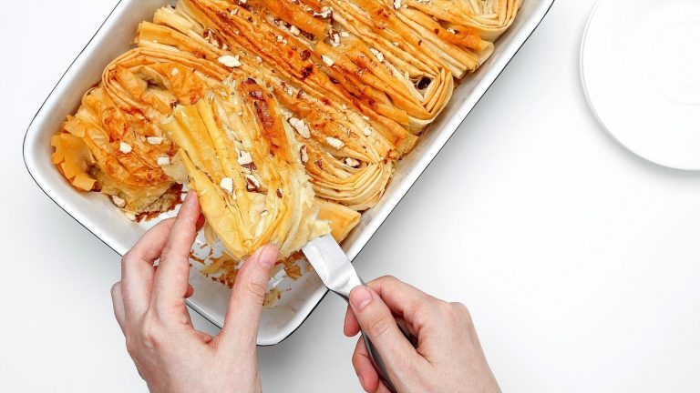 TikTok's Viral Crinkle Cake Turns Frozen Phyllo Dough into a Delightfully Crispy Dessert