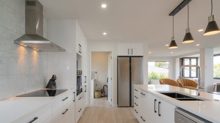 The Least Effective Spot for Overhead Kitchen Lighting Installation